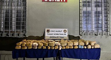 Hudut Kartallarından Van sınırında operasyon: 215 kilogram uyuşturucu ele geçirildi