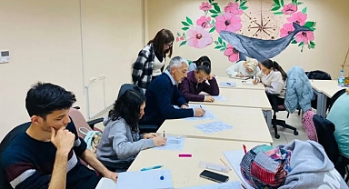 Karaman Gençlik Merkezi'nin karakalem kursu büyük ilgi görüyor