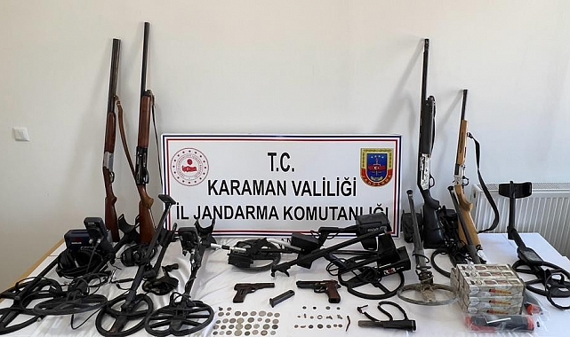 Karaman'da düzenlenen 'Sidamara' operasyonunda 1 kişiye ev hapsi verildi