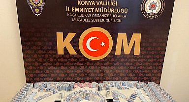 Konya'da 55 bin 100 TL değerinde sahte para ele geçirildi