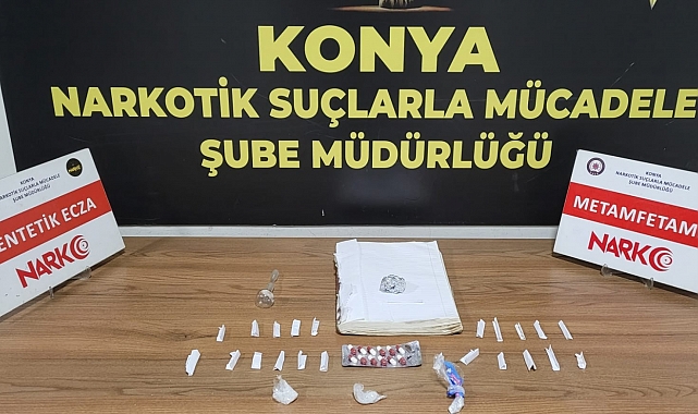 Konya'da petshopa uyuşturucu baskını: 3 tutuklama