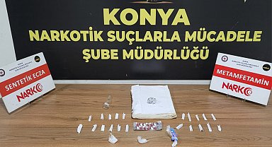 Konya'da petshopa uyuşturucu baskını: 3 tutuklama