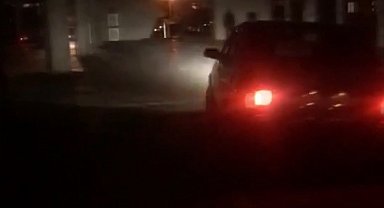 Konya'da yılın ilk drift cezası kesildi