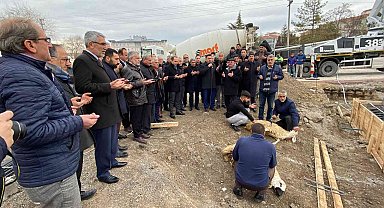 Kulu'da Mescid-i Aksa Camisi'nin temeli dualarla atıldı