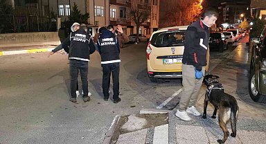 Narkotik ekipleri yeni yılın ilk dakikalarında cadde ve sokaklarda