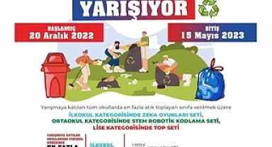 Selçuklu'da okullar sıfır atık için yarışıyor