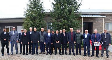 Vali Hüdayar Mete Buhara, OSB Müteşebbis Heyeti Toplantısına başkanlık yaptı