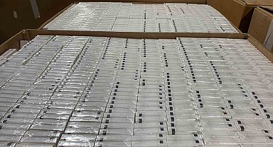 941 bin 892 paket kaçak sigara ele geçirildi