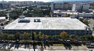 Akdeniz Üniversitesi Katlı Otoparkı'nda betonarme imalatı tamamlandı
