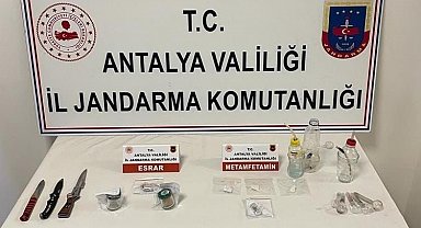 Antalya'da jandarmadan uyuşturucu operasyonu: 11 şüpheli yakalandı