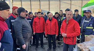 Başkan Kavuş: "Hatay'ı ayağa kaldırana kadar buradayız"