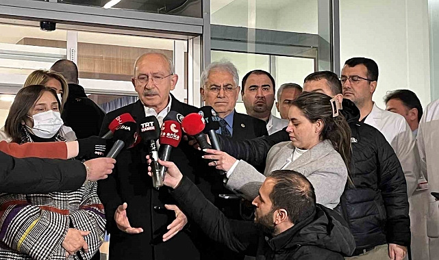 CHP lideri Kılıçdaroğlu: "Türkiye'nin yüreği yanıyor"