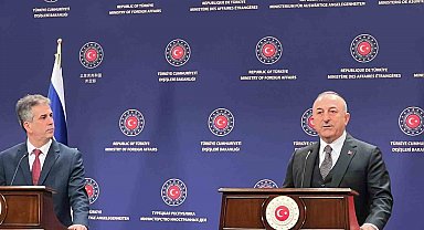 Dışişleri Bakanı Çavuşoğlu, İsrailli mevkidaşı Cohen ile bir araya geldi