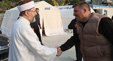 Diyanet İşleri Başkanı Erbaş'tan Hatay'da Saint İlyas Rum-Ortodoks Kilisesine ziyaret