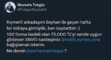 Forma paraları Melih Eymen'e