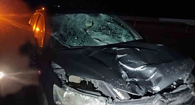 Karaman'da otomobilin çarptığı yaya hayatını kaybetti