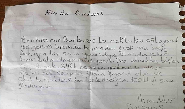 Kendiler küçük yürekleri kocaman