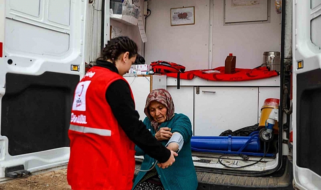 Kızılay mobil sağlık ekiplerinin lokasyonları güncellendi