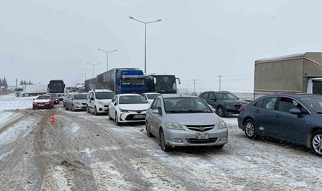 Konya-Kulu karayolu trafiğe kapatıldı