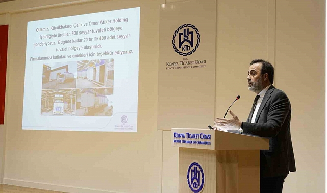 KTO Şubat Ayı Meclis Toplantısında deprem felaketi konuşuldu