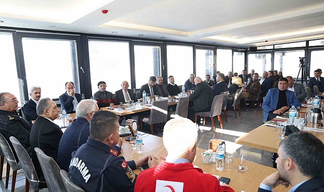 Muhtarlar Toplantısı'nda Gündem Deprem