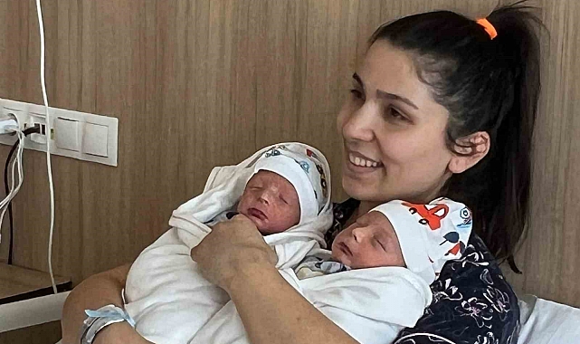 Osmaniye'den Ankara'ya gelen depremzede ikiz doğum yaptı