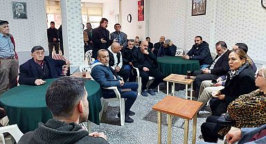 Yılmaz: "Acıları paylaşıyor, yaraları birlikte sarıyoruz"