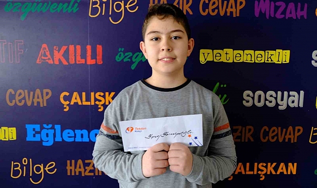7.sınıf öğrencisinden duygulandıran hareket