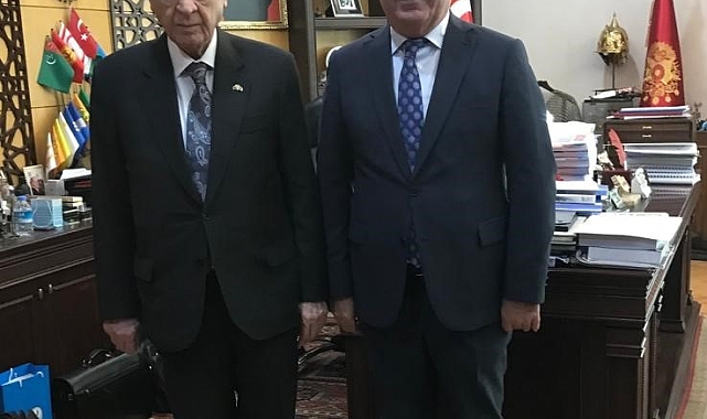 Aday adayı oldu, Bahçeli'yi ziyaret etti