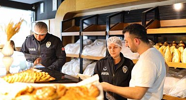 Aksaray'da zabıtadan market ve fırınlara şok denetim