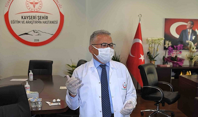 Başkan Büyükkılıç: "Sağlık çalışanlarımızın hakkını ödeyemeyiz"