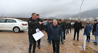 Başkan Büyükkılıç'tan Elbistan'da Kurulacak Modern Kentte İnceleme