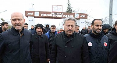 Başkan Palancıoğlu, Bakan Soylu ile Çarşıda İnceleme Yaptı