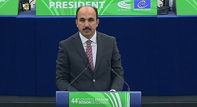 Başkanı Altay, Avrupa Konseyi Yerel ve Bölgesel Yönetimler Kongresi'nde konuştu
