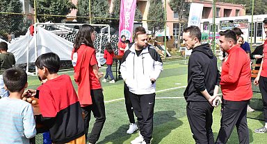 Büyükşehir Spor A.Ş.'den depremzede çocuklara 'spor terapisi'