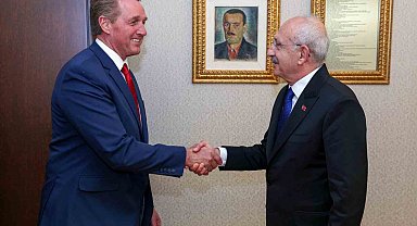 CHP lideri Kılıçdaroğlu, ABD Büyükelçisi Flake'i kabul etti