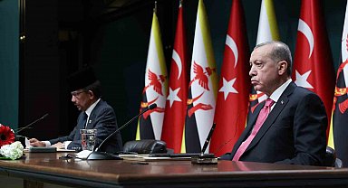 Cumhurbaşkanı Erdoğan'dan Brunei Darüsselam Sultanı Waddaulah'a teşekkür