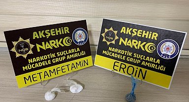 Konya'da 2 ayrı uyuşturucu operasyonu: 4 gözaltı