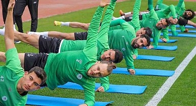 Konyaspor, Giresunspor maçı hazırlıklarını sürdürdü
