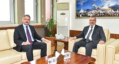 Rektör Metin Aksoy'dan Rektör Gavgalı'ya Ziyaret