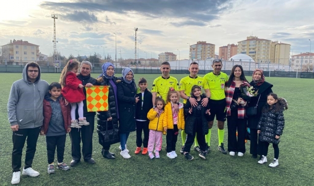 Hakem Suat Alptekin jübile yaptı