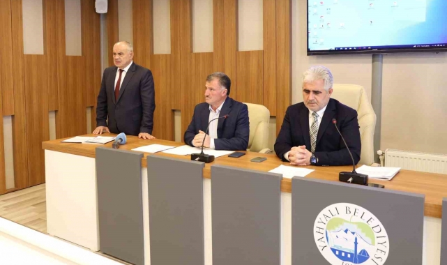 Yahyalı'da Nisan Ayı Meclisi Yapıldı