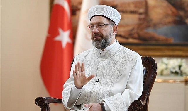 Diyanet İşleri Başkanı Erbaş'tan Mescid-i Aksa baskınına tepki