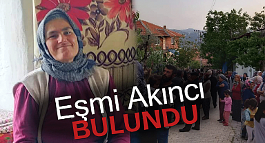 Karaman'da Kayıp olarak aranan Eşmi Akıncı Bulundu