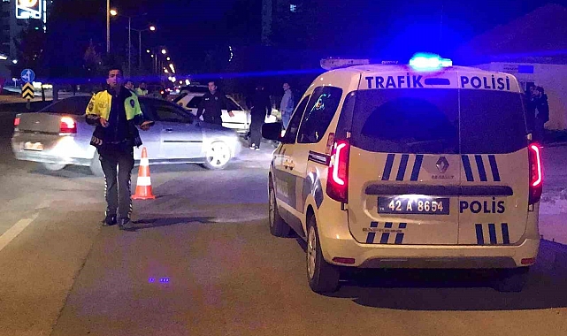 Konya'da otomobil ile motosiklet çarpıştı: 1 ölü, 3 yaralı