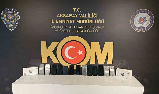 Aksaray polisinden kaçak telefon operasyonu