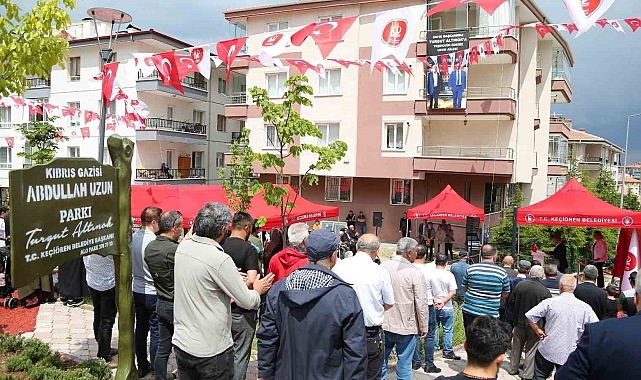 Keçiören'de Abdullah Uzun Parkı hizmete açıldı