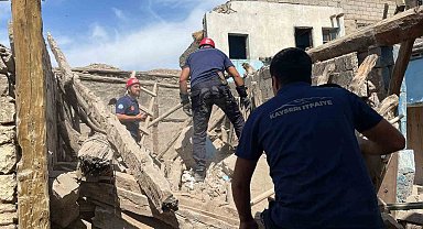 Metruk bina yıkımında göçük: 1 ölü