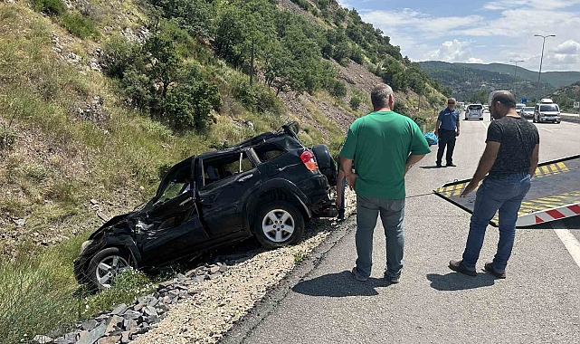 Başkentte trafik kazası: 1 yaralı