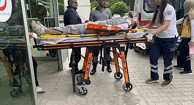 Konya'da kamyonla çarpışan bisiklet sürücüsü yaralandı